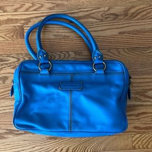 Isabella Fiore leather blue bag